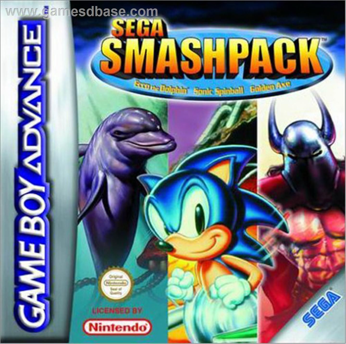 Rom juego Sega Smash Pack